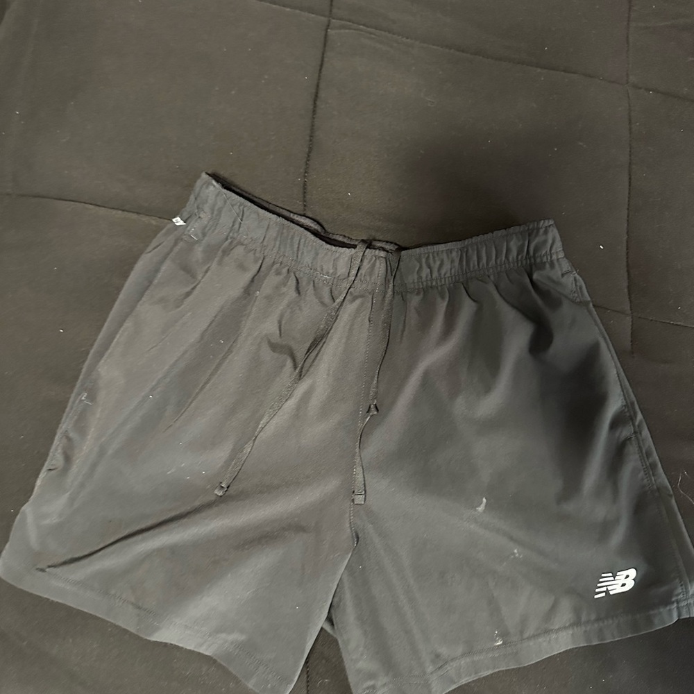 New Balance Men's Charcoal Athletic Shorts